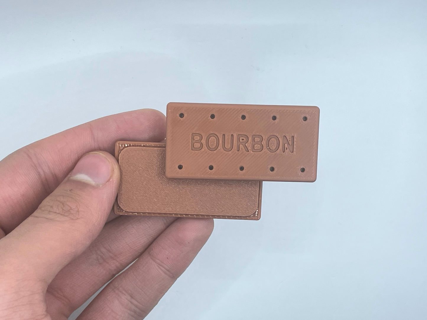 Bourbon Biscuit Fidget - Brooks3DPrint