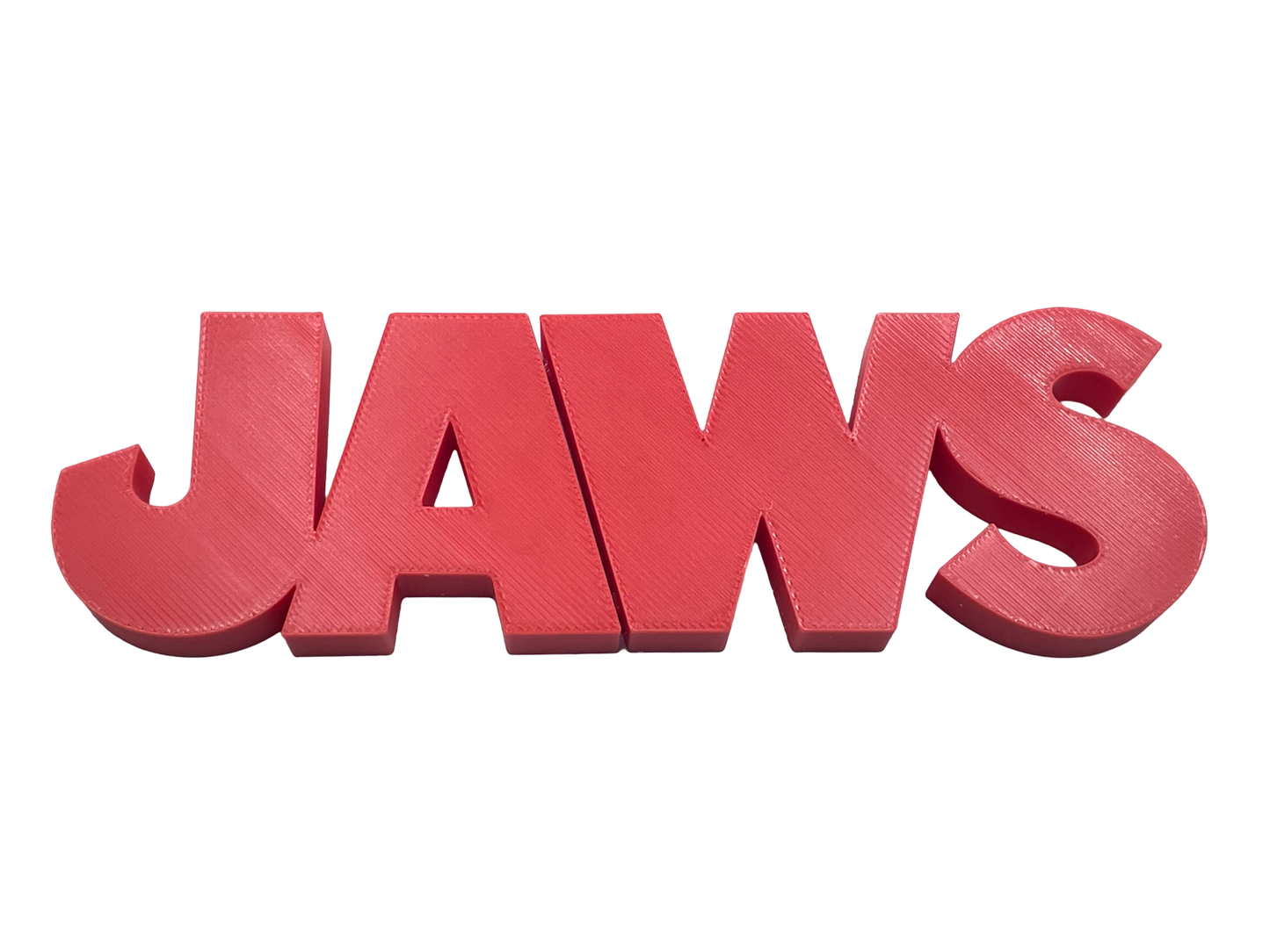 Jaws Logo Sign - Brooks3DPrint