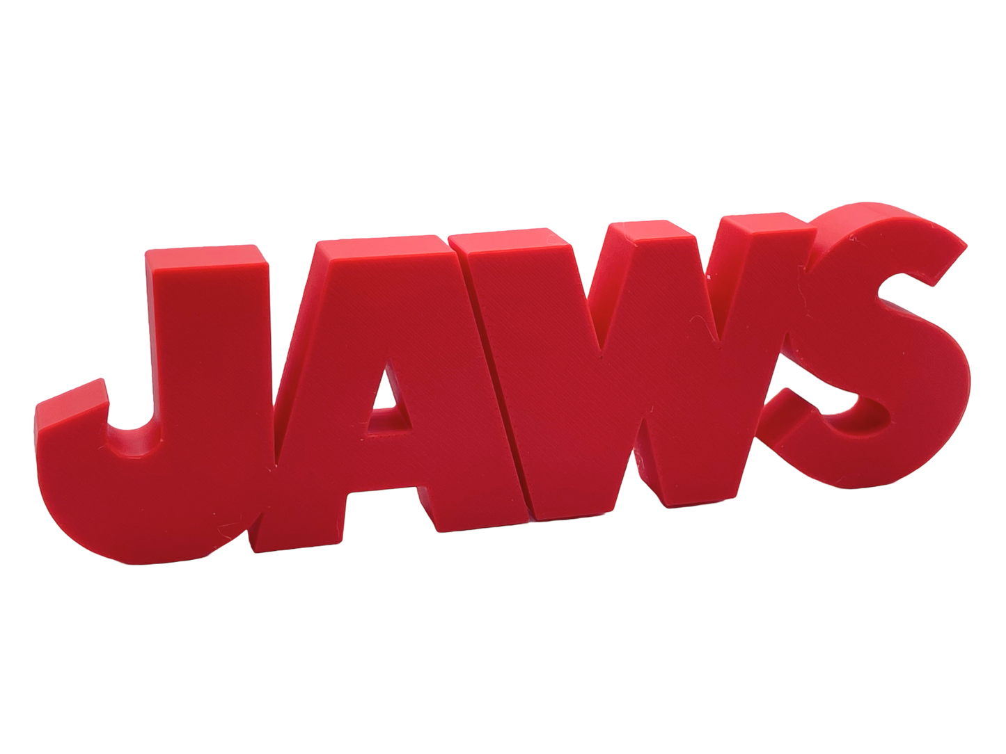 Jaws Logo Sign - Brooks3DPrint