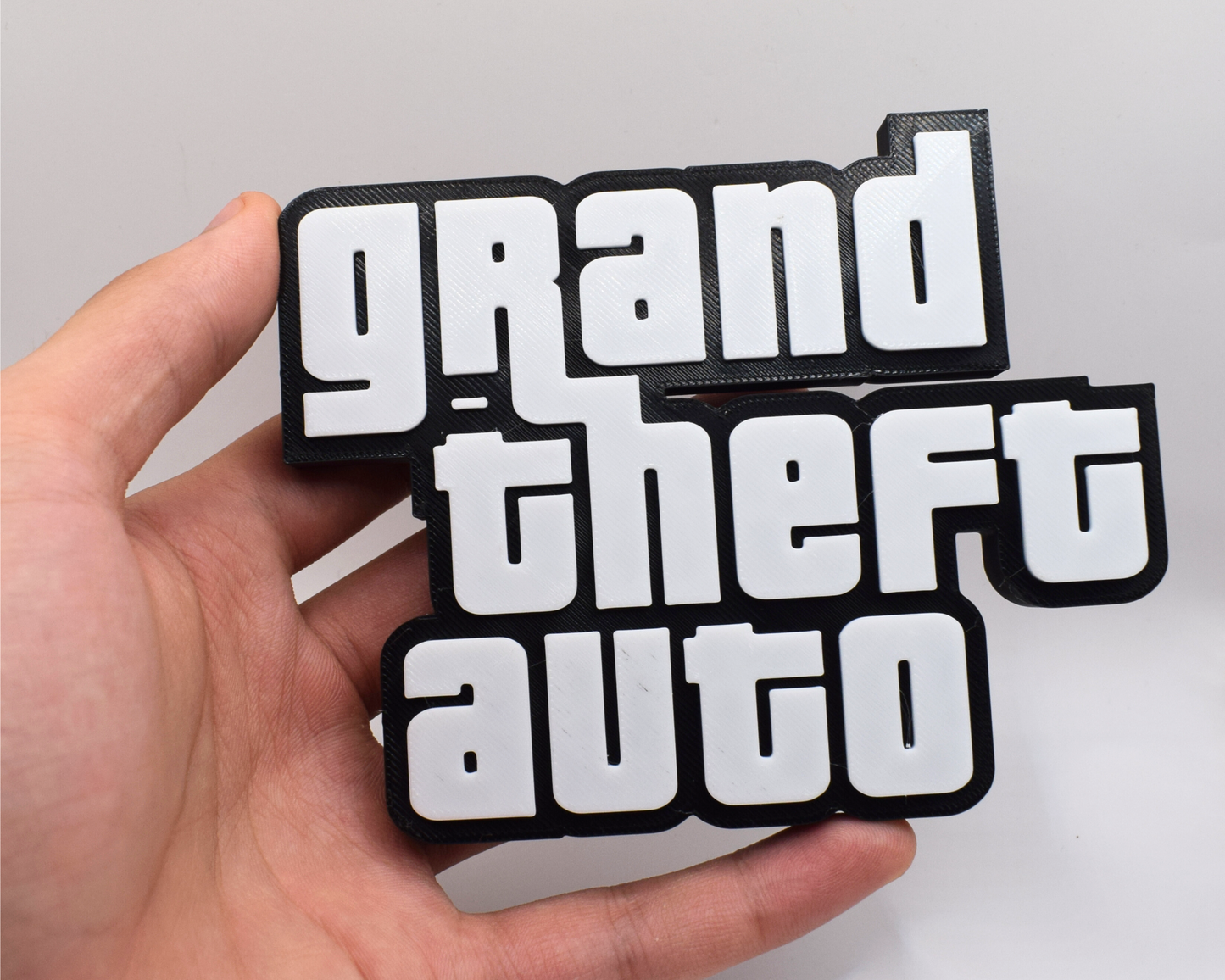 Grand Theft Auto Sign - Brooks3DPrint
