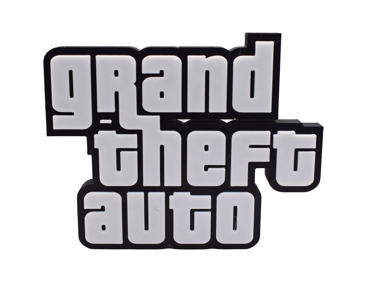 Grand Theft Auto Sign - Brooks3DPrint
