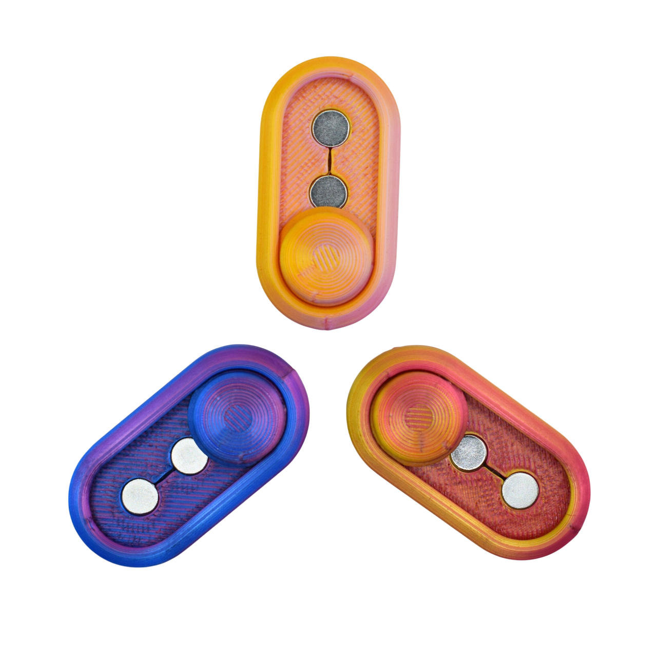 Deluxe Magnetic Thumb Slider Fidget - Brooks3DPrint