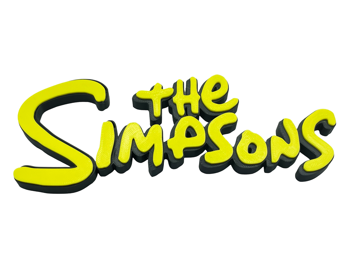The Simpsons Sign - Brooks3DPrint