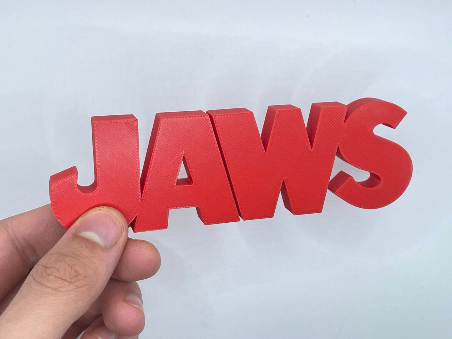 Jaws Logo Sign - Brooks3DPrint