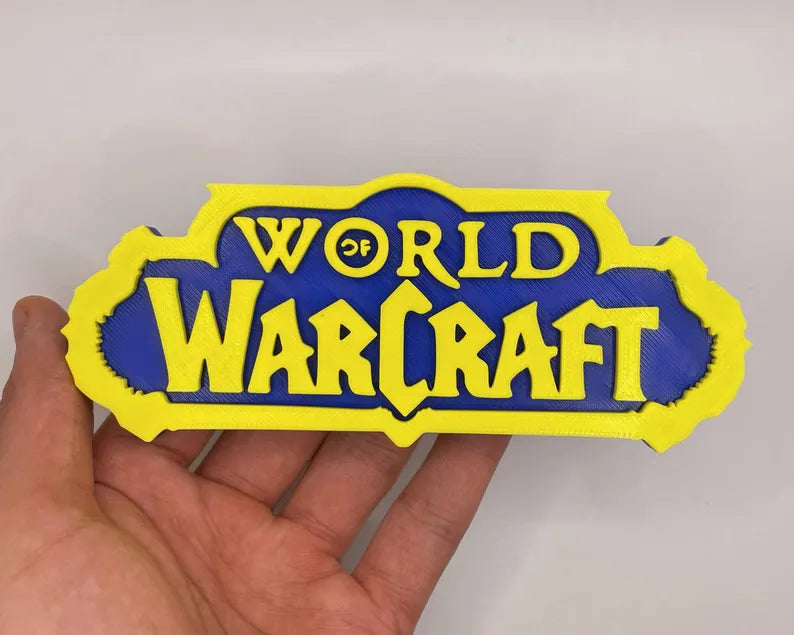 World of Warcraft Sign - Brooks3DPrint