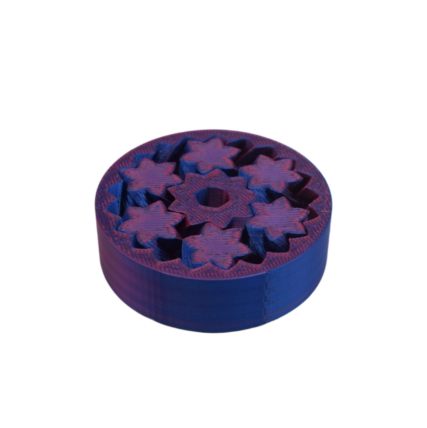 Gear Spinner 3D Printed Fidget, Planetary Gear Fidget Toy, Stress Relieving Desk Fidget - Brooks3DPrint