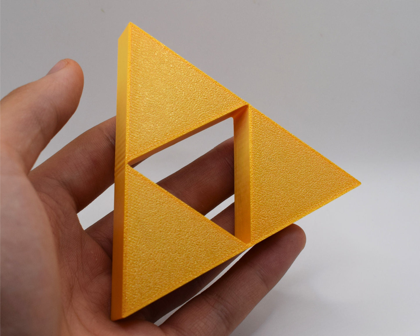 Zelda Tri-Force, 3D Printed Video Game Shelf / Desk Art, Display Ornamental, Memorabilia - Brooks3DPrint