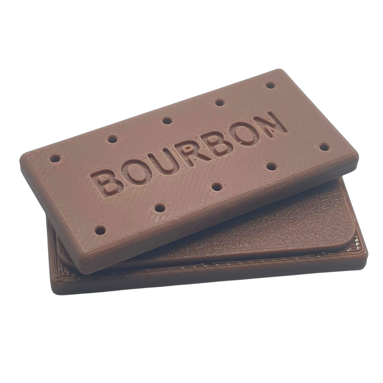 Bourbon Biscuit Fidget - Brooks3DPrint