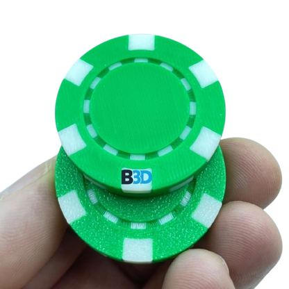 Fidget Poker Chip Magnetic Slider 3D Printed fidget toy Gift - Brooks3DPrint