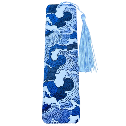 Wave Bookmark Japanese Art-Inspired Style Gift for Books Journals