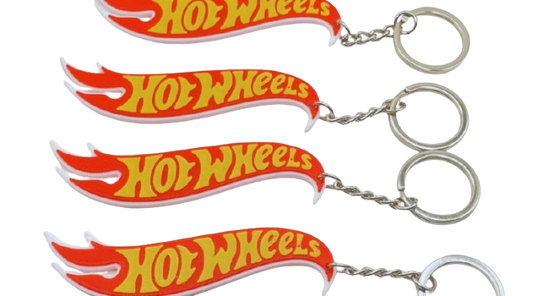 Hot Wheels Key Ring, Key Chain, Car racing - Brooks3DPrint
