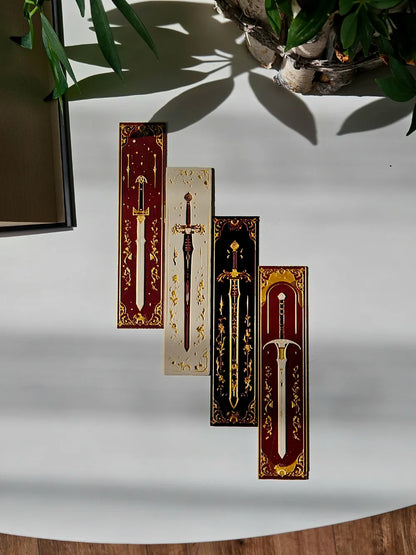 Elven Blades Bookmark 3D Printed Gift Set for Books Journals - Brooks3DPrint