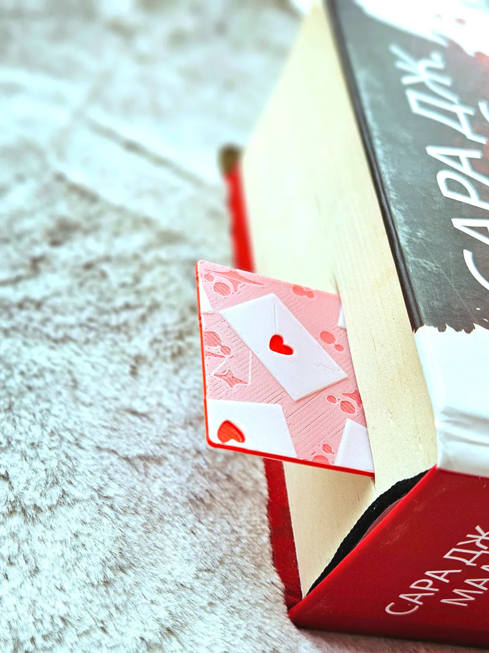 Love Letters Bookmark Gift Set Books Journals Love Heart Valentines 3D Printed - Brooks3DPrint