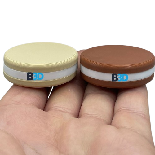 Biscuit Fidget Magnetic Slider Toy 3D Printed fidget Gift - Brooks3DPrint