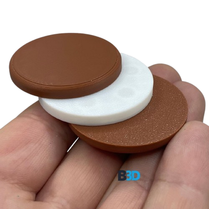 Biscuit Fidget Magnetic Slider Toy 3D Printed fidget Gift - Brooks3DPrint