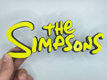 The Simpsons Sign - Brooks3DPrint