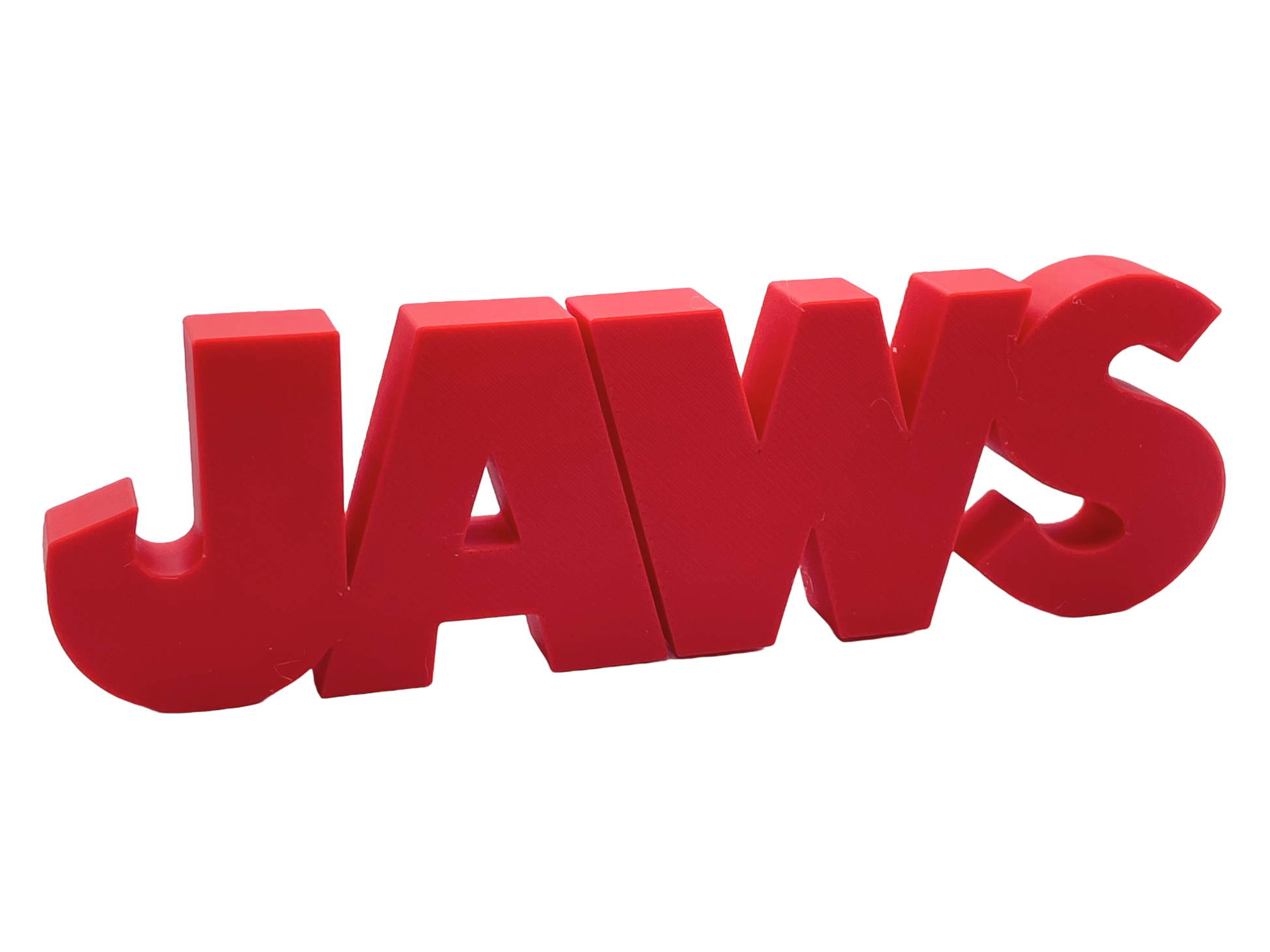Jaws Logo Sign - Brooks3DPrint
