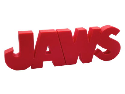 Jaws Logo Sign - Brooks3DPrint