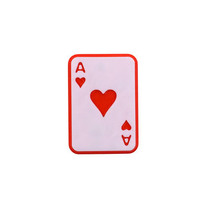 Ace Playing Card Fidget - Brooks3DPrint