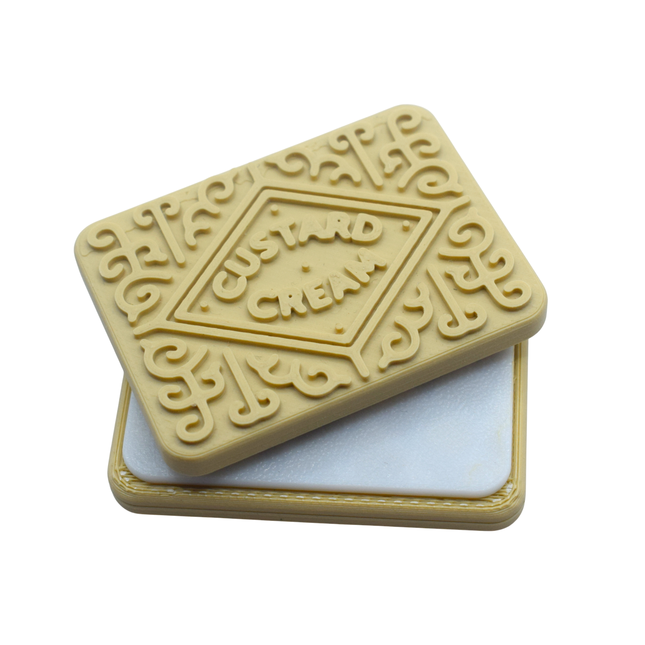 Custard Cream Fidget - Brooks3DPrint