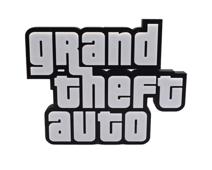 Grand Theft Auto Sign - Brooks3DPrint