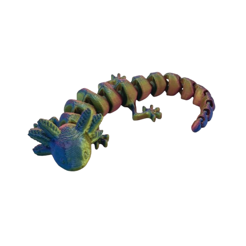Axolotl Articulated Fidget - Brooks3DPrint