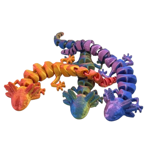 Axolotl Articulated Fidget - Brooks3DPrint