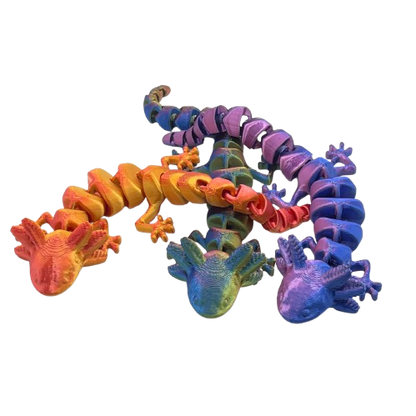 Axolotl Articulated Fidget - Brooks3DPrint