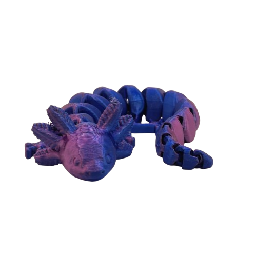 Axolotl Articulated Fidget - Brooks3DPrint
