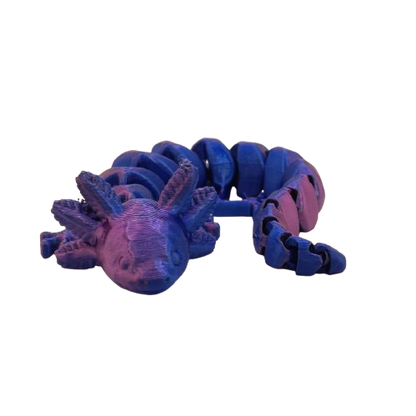 Axolotl Articulated Fidget - Brooks3DPrint