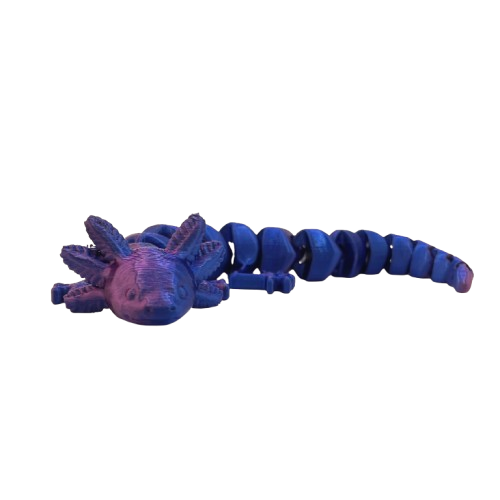 Axolotl Articulated Fidget - Brooks3DPrint