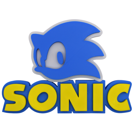 Sonic Two-Piece Sign