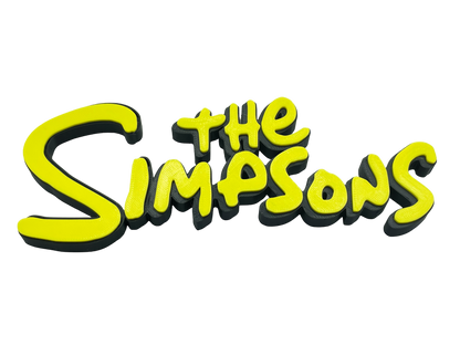 The Simpsons Sign - Brooks3DPrint