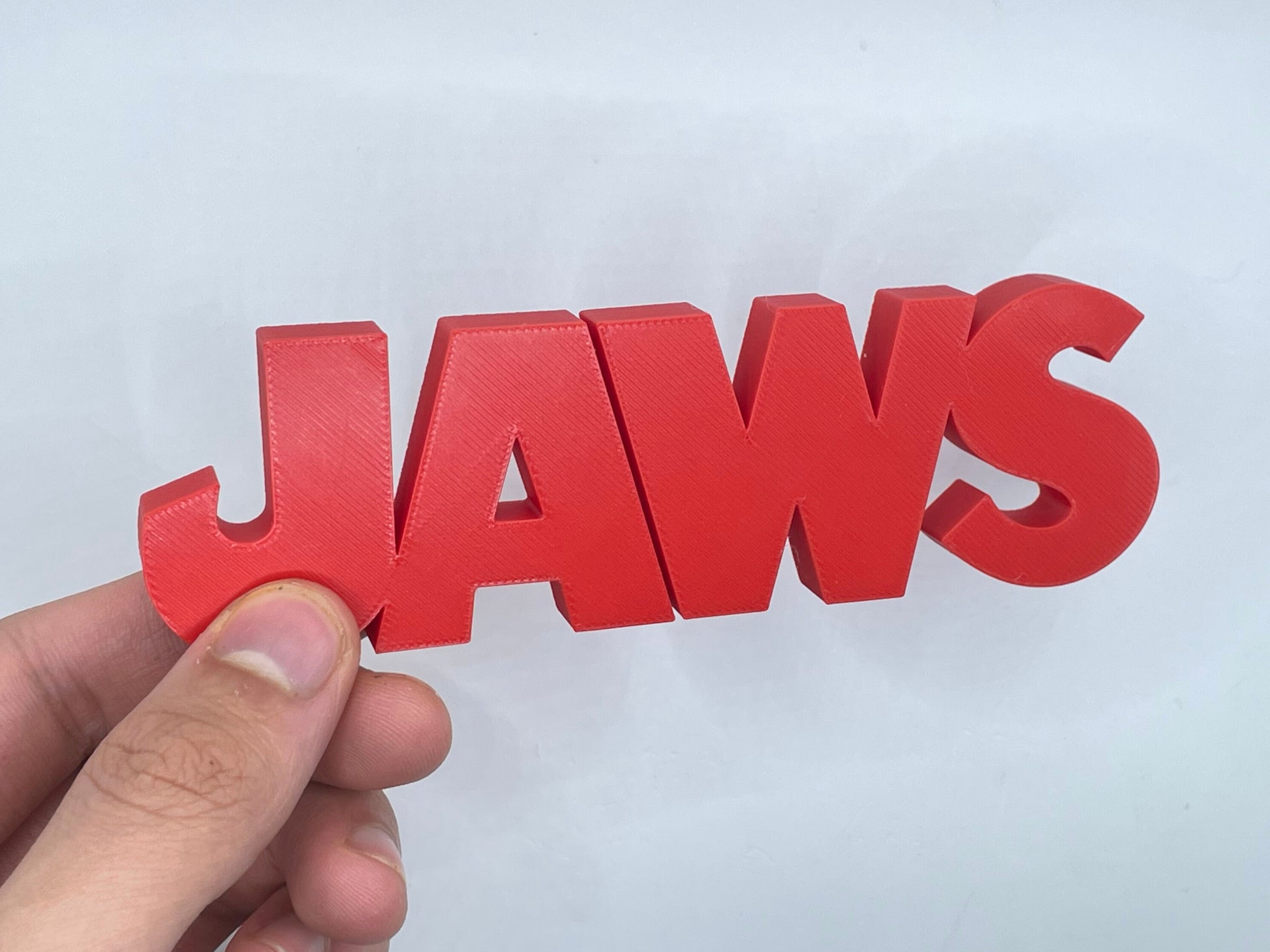 Jaws Logo Sign - Brooks3DPrint