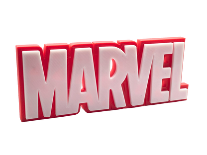 Marvel Sign - Brooks3DPrint