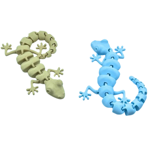 Articulated Lizard 3d Printed Fidget - Brooks3DPrint