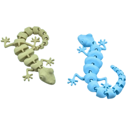 Articulated Lizard 3d Printed Fidget - Brooks3DPrint