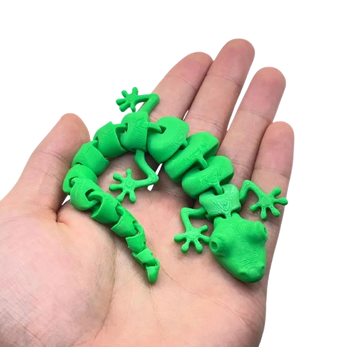 Articulated Lizard 3d Printed Fidget - Brooks3DPrint