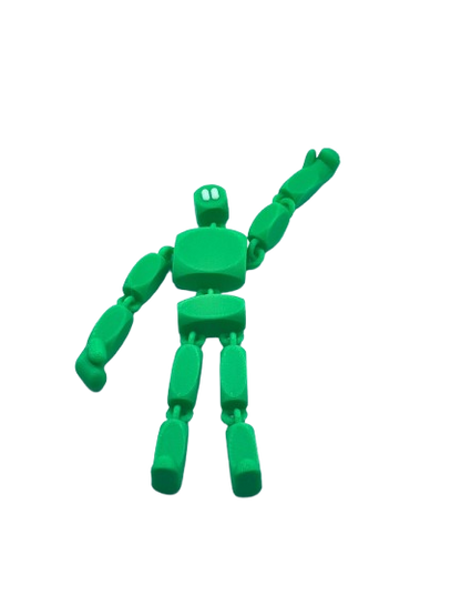 Fidget Robot Toy 3D Printed Flexible Stress Relief Sensory Toy for Kids & Adults Gifts - Brooks3DPrint