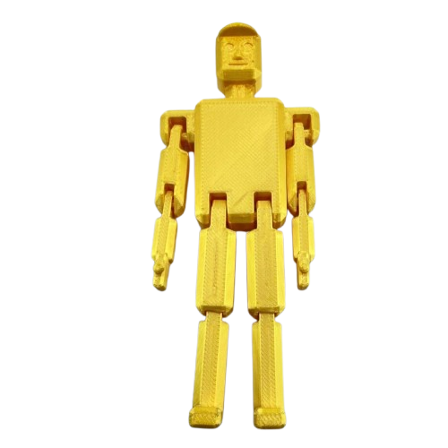 Fidget Man 3D Printed Flexible Stress Relief Sensory Toy for Kids & Adults Gifts - Brooks3DPrint