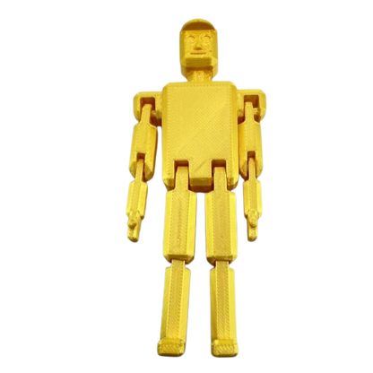 Fidget Man 3D Printed Flexible Stress Relief Sensory Toy for Kids & Adults Gifts - Brooks3DPrint