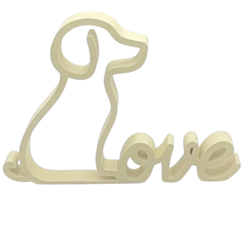 Labrador Dog Love - Home Decor Dog Lover Gift 3D Printed - Brooks3DPrint
