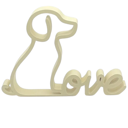 Labrador Dog Love - Home Decor Dog Lover Gift 3D Printed - Brooks3DPrint