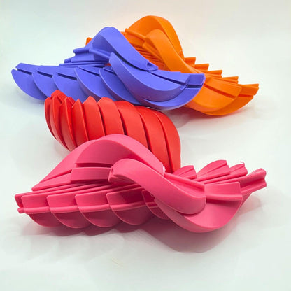 Fidget Twist Ball 3D Printed Stress Relief Sensory Toy twist‑and‑click motion - Brooks3DPrint