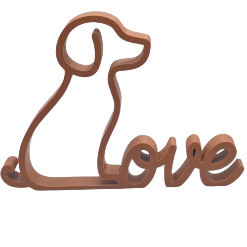 Labrador Dog Love - Home Decor Dog Lover Gift 3D Printed - Brooks3DPrint