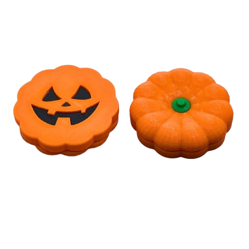 Pumpkin magnet fidget Magnetic Slider Halloween Toy 3D Printed fidget Gift - Brooks3DPrint