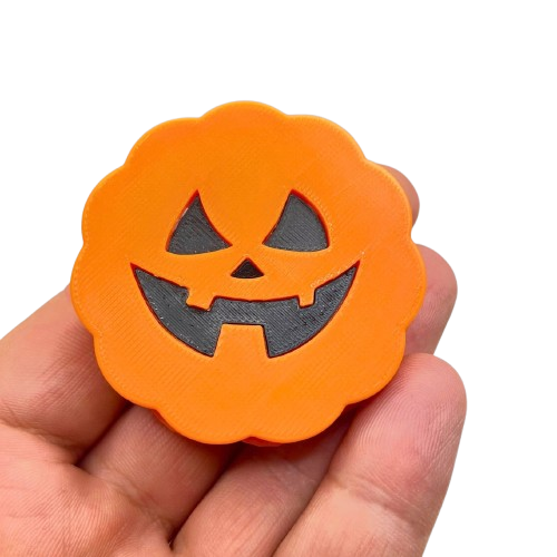 Pumpkin magnet fidget Magnetic Slider Halloween Toy 3D Printed fidget Gift