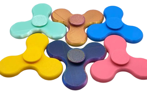 3D Printed Fidget Spinner: Stress Relief Toy for All Ages - Brooks3DPrint
