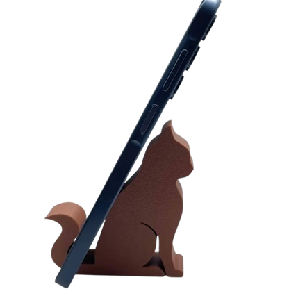 Phone Stand Cat 3D Printed Gift Mobile Phone Holder