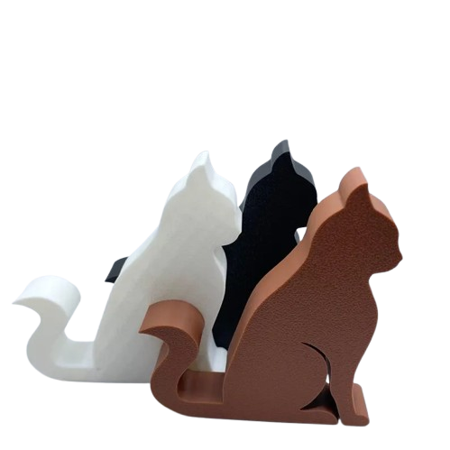 Phone Stand Cat 3D Printed Gift Mobile Phone Holder